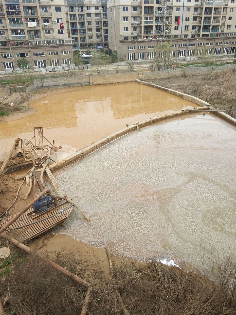 西市沉淀池淤泥清理-厂区废水池淤泥清淤