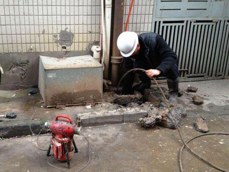 西市疏通下水道-洗菜池疏通